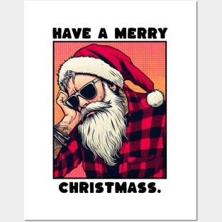 hipster boring christmas Posters and Art